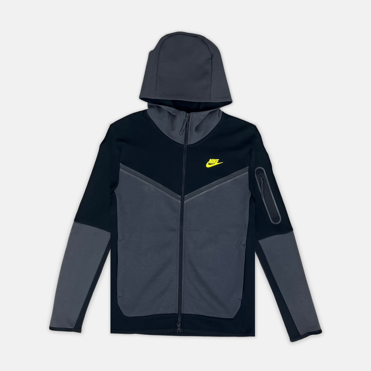 Nike Tech Fleece Old Season Tracksuit - Neon Dark Grey/Black