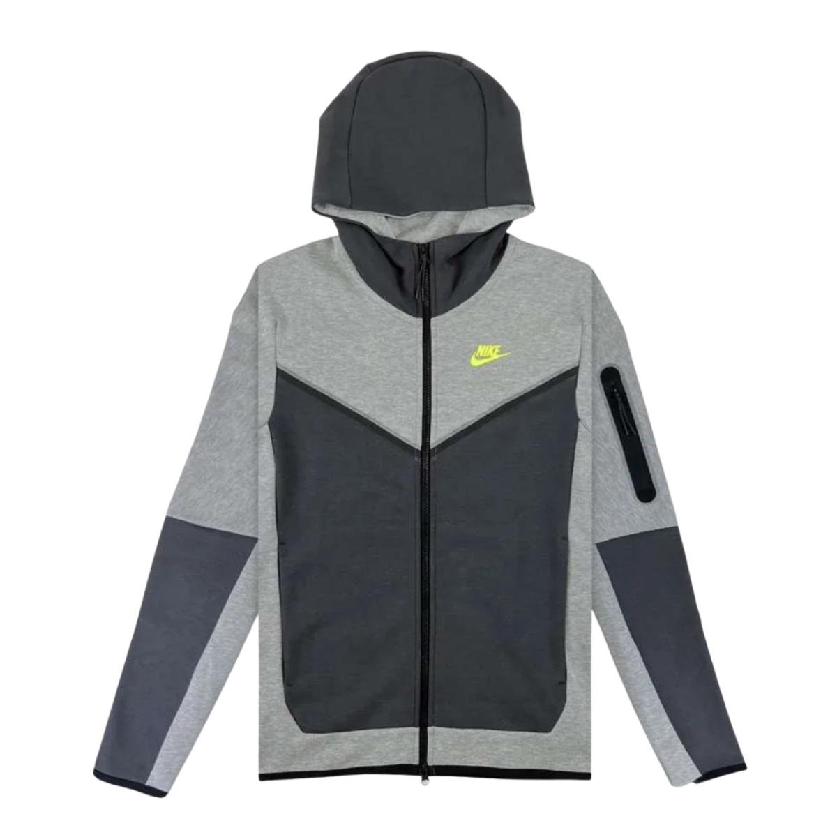 Nike Tech Fleece Tracksuit - Grey/Anthracite/Volt